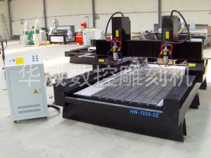 驻马店正阳县双头立体多功能石材雕刻机HW-1325-2Z