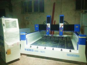 驻马店正阳县HW1825双头重型石材雕刻机