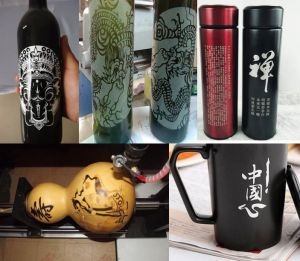 驻马店正阳县酒瓶葫芦工艺品激光雕刻机